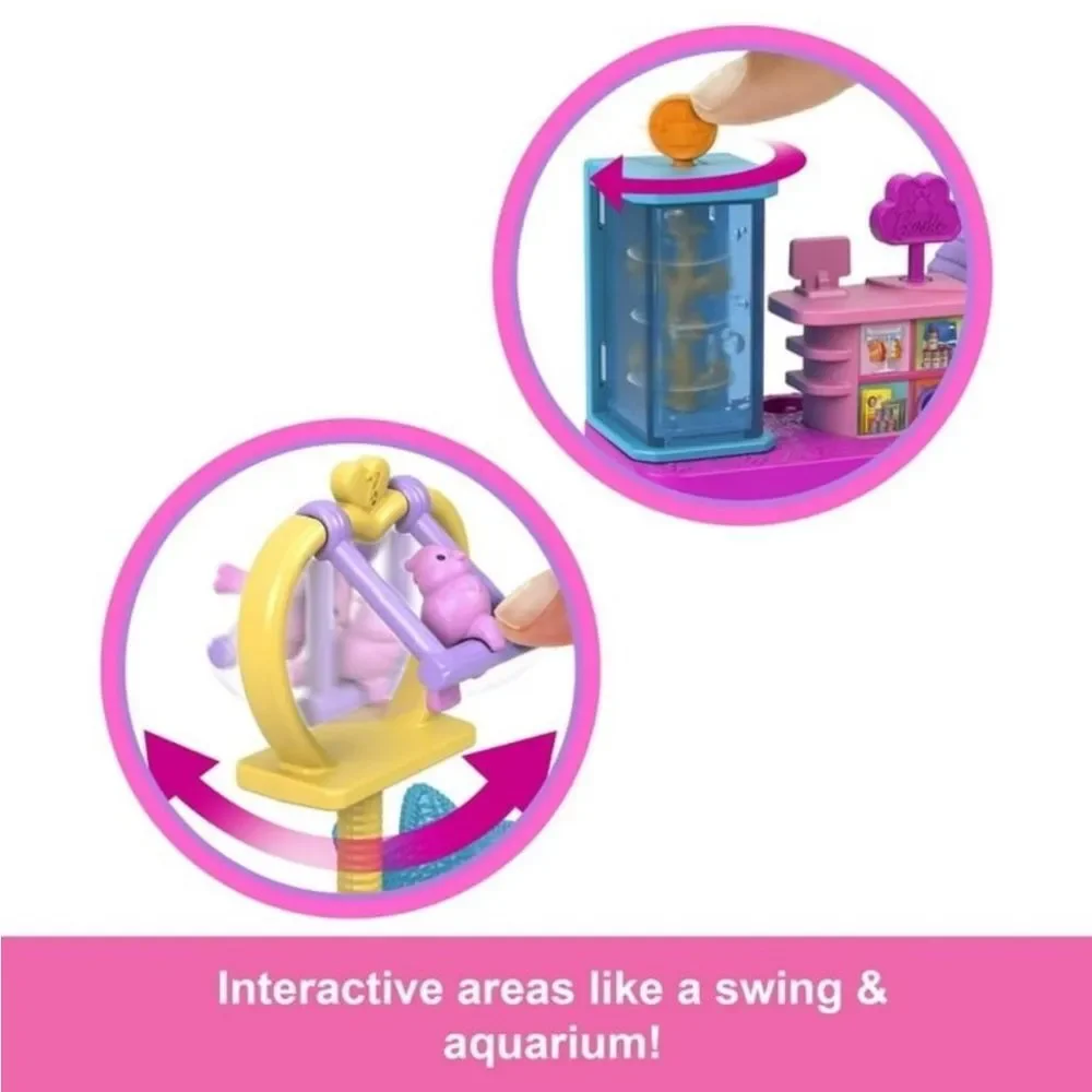 Barbie Mini‎ BarbieLand Collectible Pet Boutique Playset With 1.5-Inch Doll, Pet
